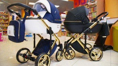 Adamex Luciano Polar Gold на золотой раме