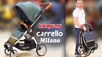 Прогулочная коляска Carrello Milano: новый хит 2019