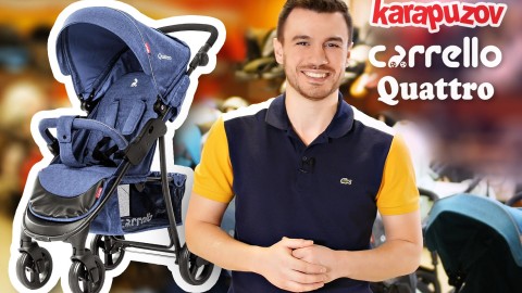 Детская прогулочная коляска Карелло Кватро