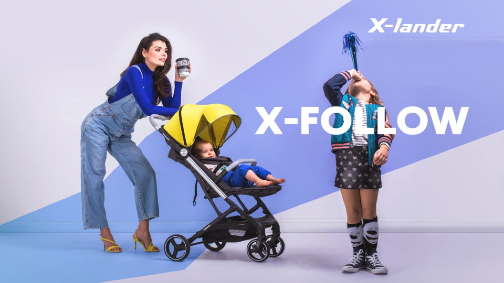 Xcross　黄色LＬ110個 L30個　　（合計140個） X-Lander X-Follow ✓новинка 2021 • прогулочная коляска x lander