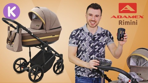 Обзор коляски Adamex Rimini