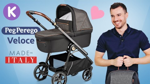 Видео коляски Peg-Perego Veloce