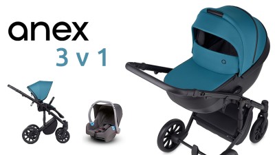 Дитячі коляски Anex 3 в 1