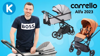 Відео огляд коляски Carrello Alfa 2023