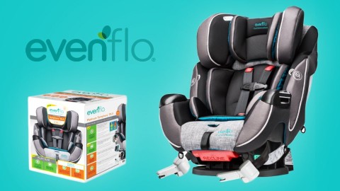Уникальное детское автокресло Evenflo Symphony 