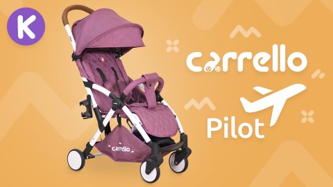 Прогулочная коляска Carrello Pilot: создана для путешествий