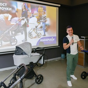 Karapuzov на мероприятии для будущих мам IQ mama meeting