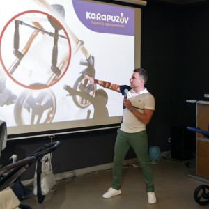 Karapuzov на мероприятии для будущих мам IQ mama meeting