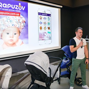 Karapuzov на мероприятии для будущих мам IQ mama meeting