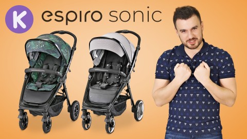 Видео обзор прогулочных колясок Espiro Sonic и Sonic Air