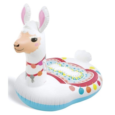 Детский надувной плотик для катания Intex Лама (57564)