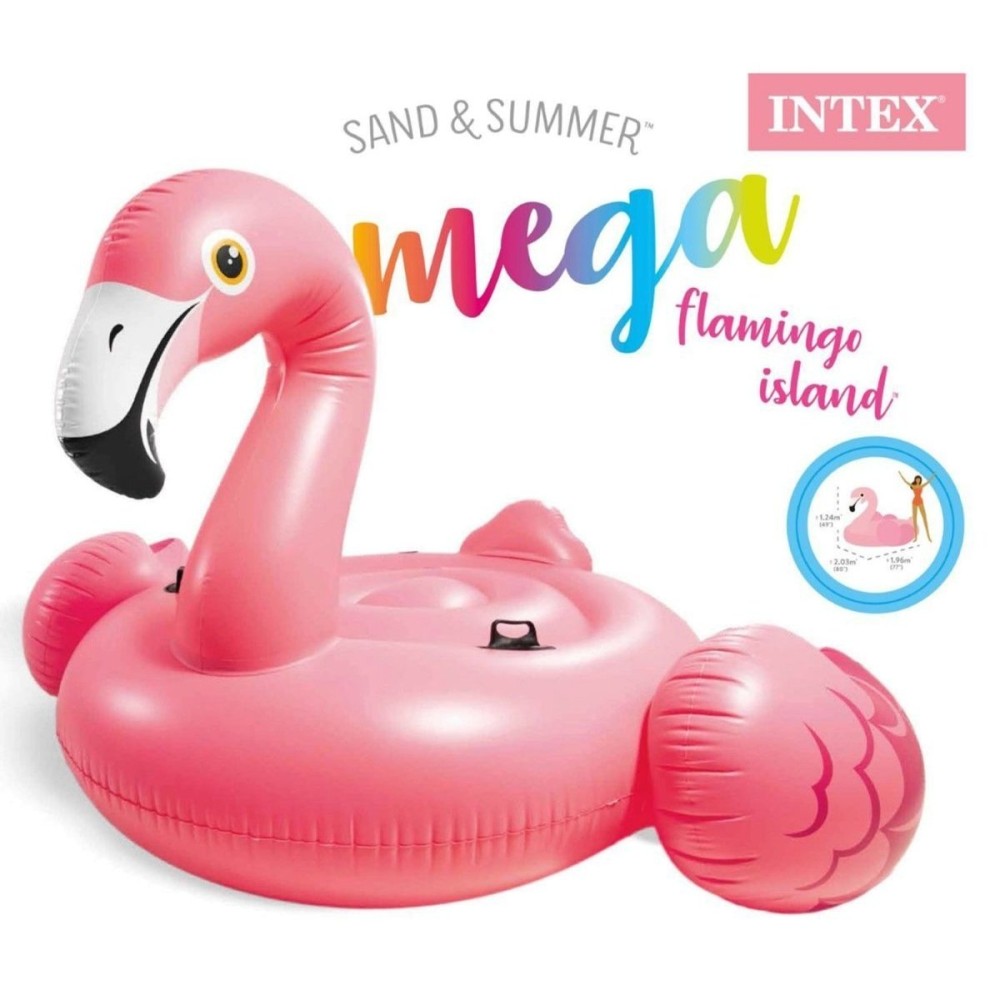 Надувной плот для катания Intex Фламинго (57288)