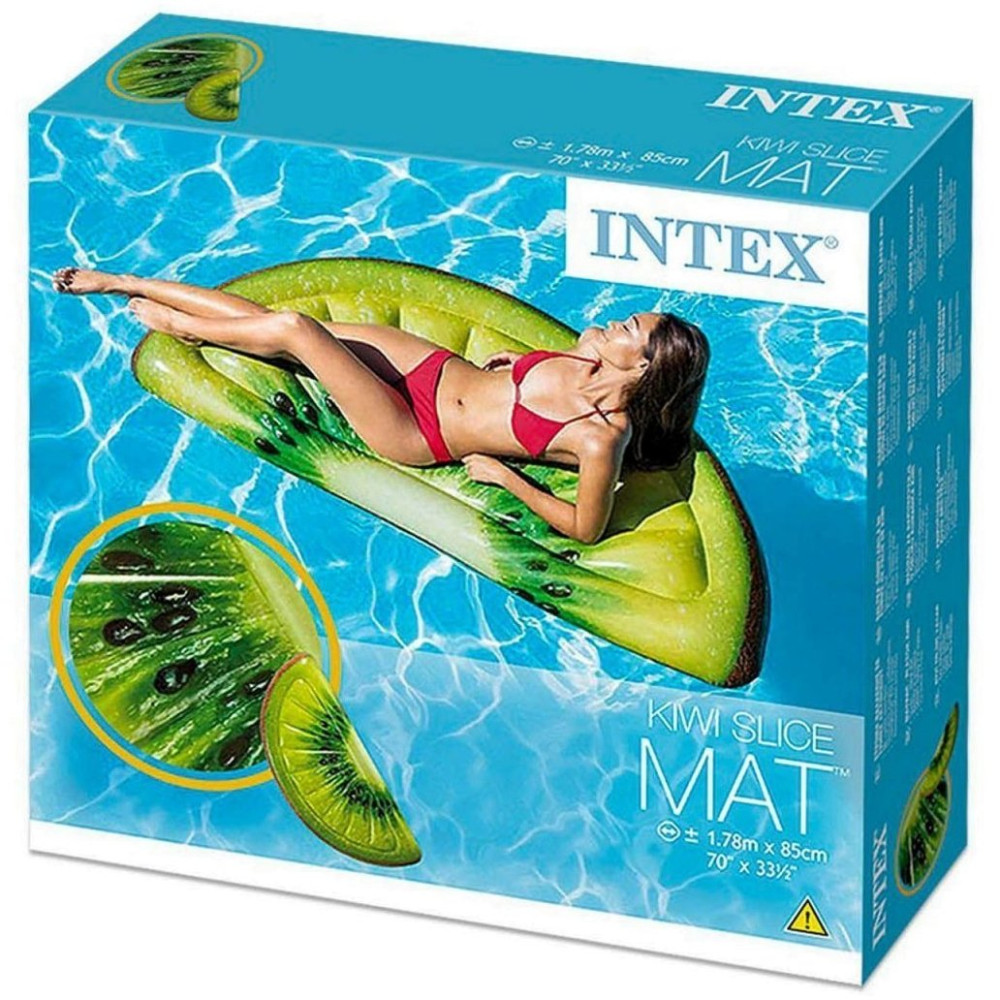 Надувной матрас Долька Киви Intex (Интекс 58764) Надувной матрас Долька Киви Intex (Интекс 58764)