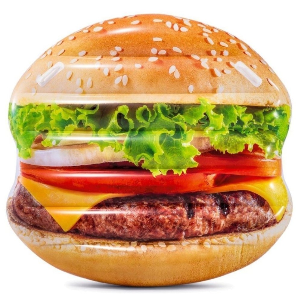 Надувной матрас-плот Intex Гамбургер (Интекс 58780)