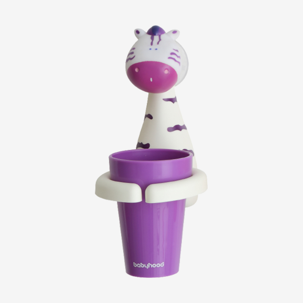 Стаканчик для зубних щіток Babyhood Зебра (BH-703Z)