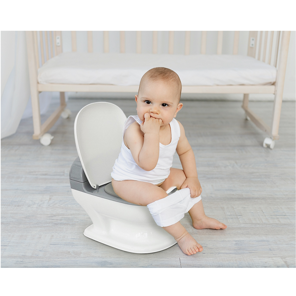 Дитячий горщик-унітаз Babyhood, сірий (BH-129G) Дитячий горщик-унітаз Babyhood, сірий (BH-129G)