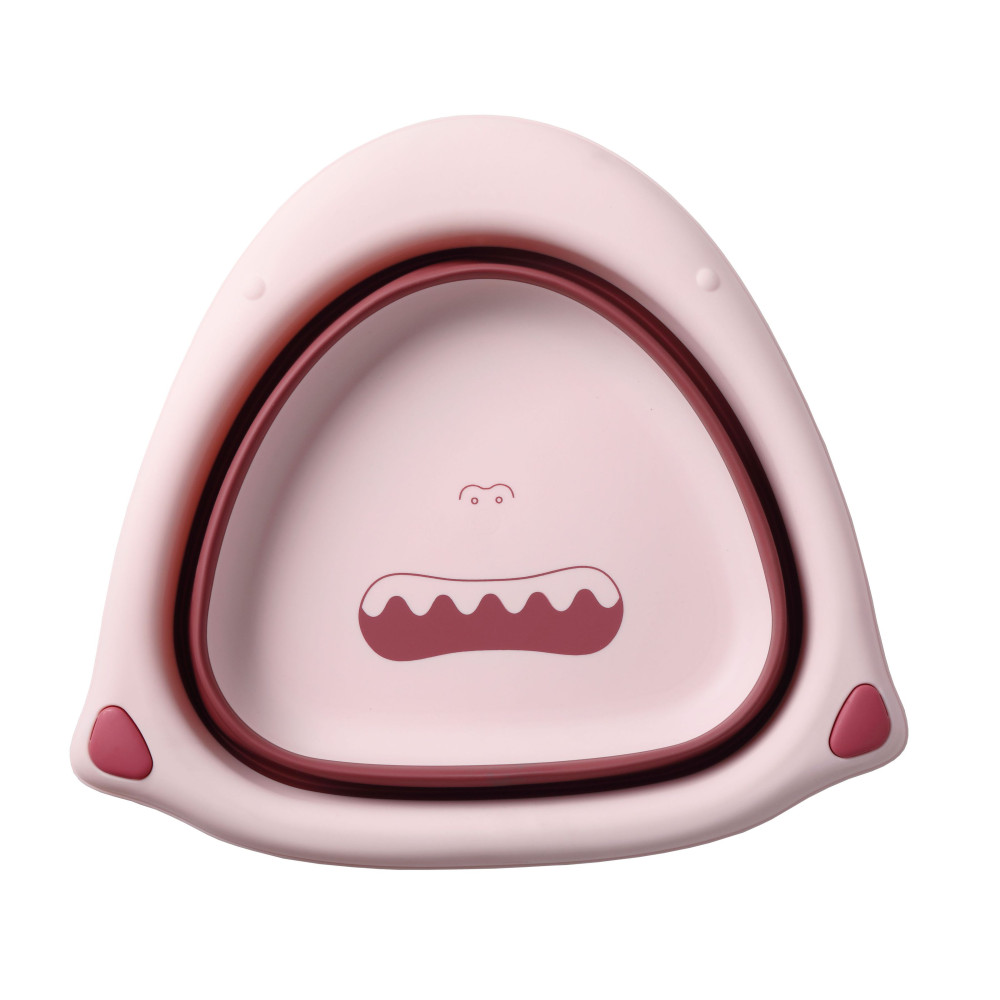 Тазик складний Babyhood Акула, рожевий (BH-746BP)