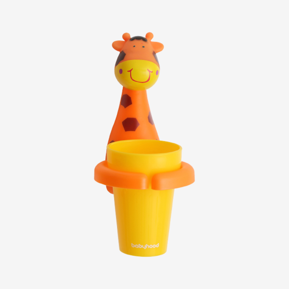 Стаканчик для зубних щіток Babyhood Жираф (BH-703G)