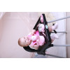 Силіконовий фартух для годування Babyhood, рожевий (BH-401P)