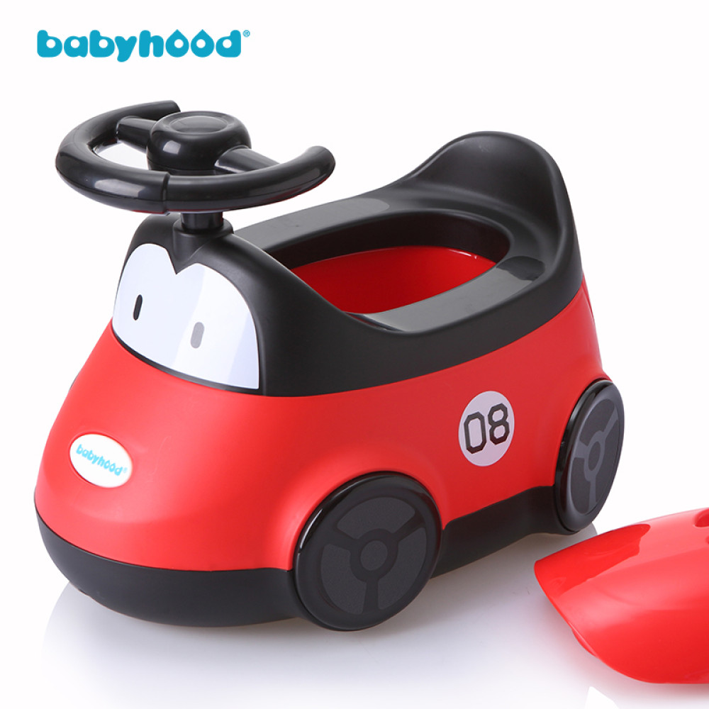 Дитячий горщик Babyhood Автомобіль, червоний (BH-116R) Дитячий горщик Babyhood Автомобіль, червоний (BH-116R)