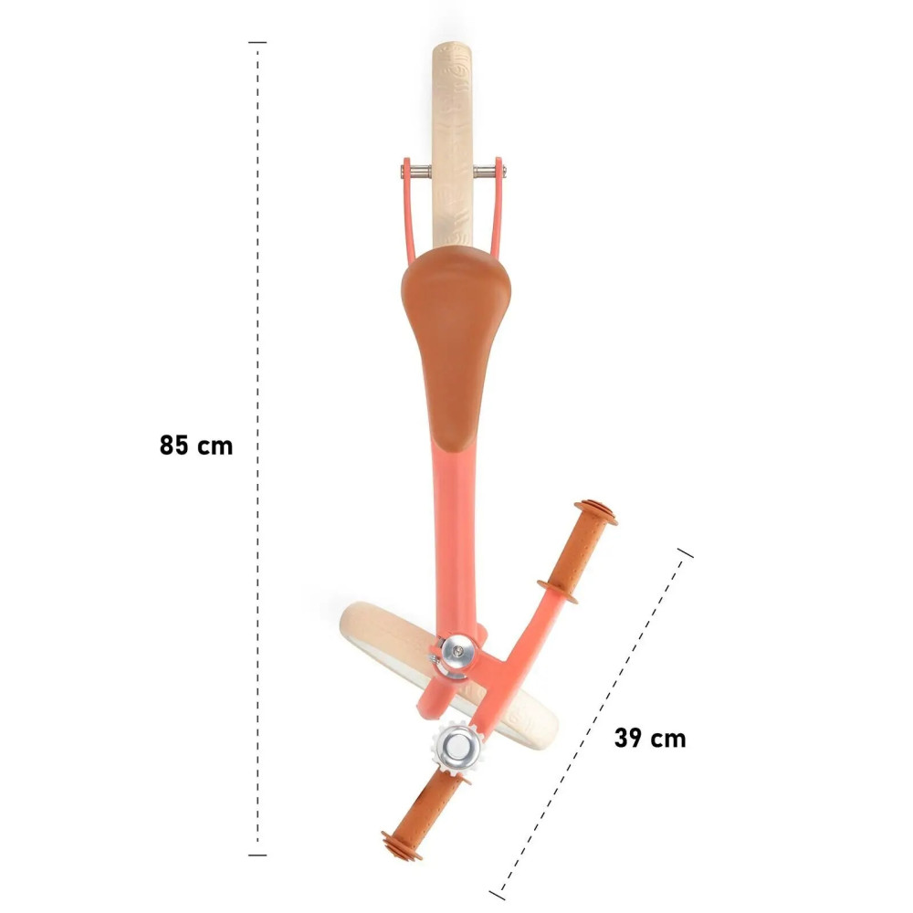 Беговел Kinderkraft Fly Plus Coral (KKRFLPLCRL0000)