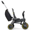 Doona Liki Trike S3 - складной детский трехколесный велосипед с родительской ручкой 5в1 (от 10 месяцев до 3 лет) • Grey Hound