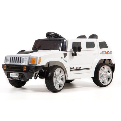 Детский джип-электромобиль Tilly Hummer белый на Bluetooth (FL1658 WHITE)
