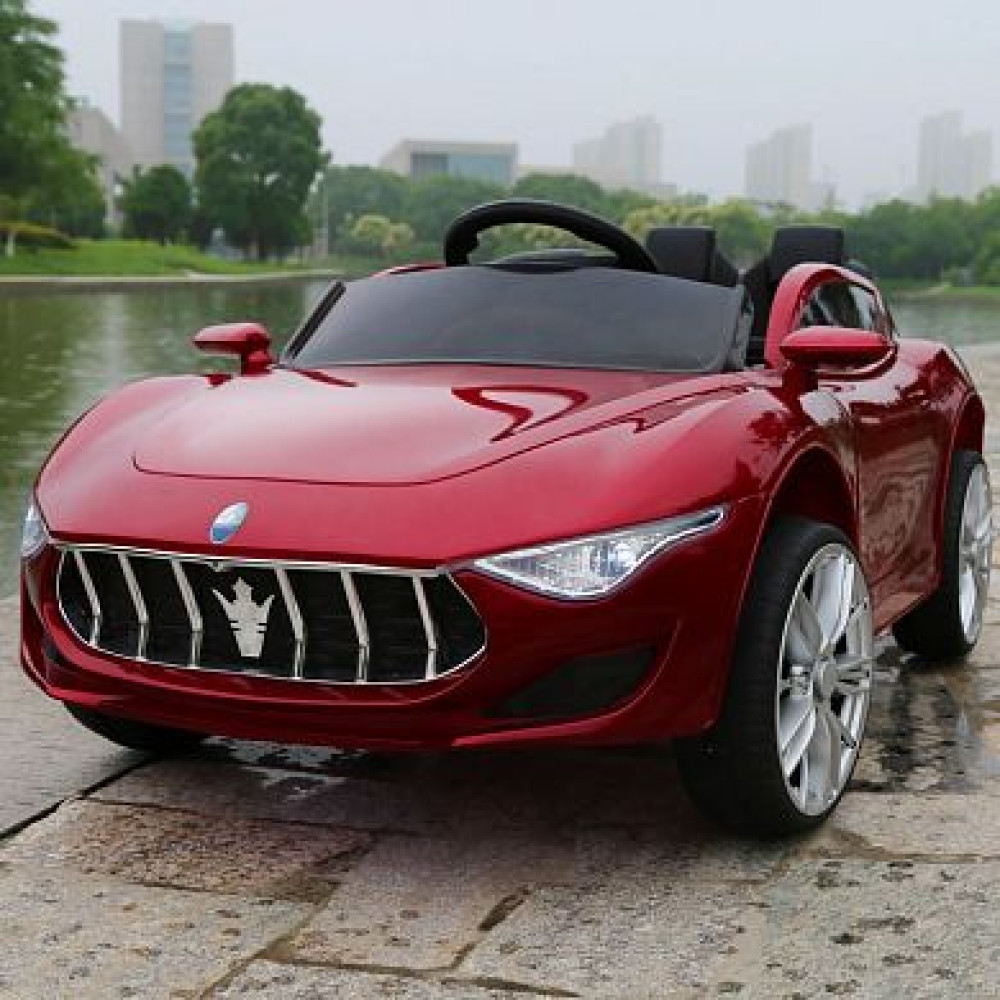 Детский электромобиль Maserati FT 8808 на Р/У Красный