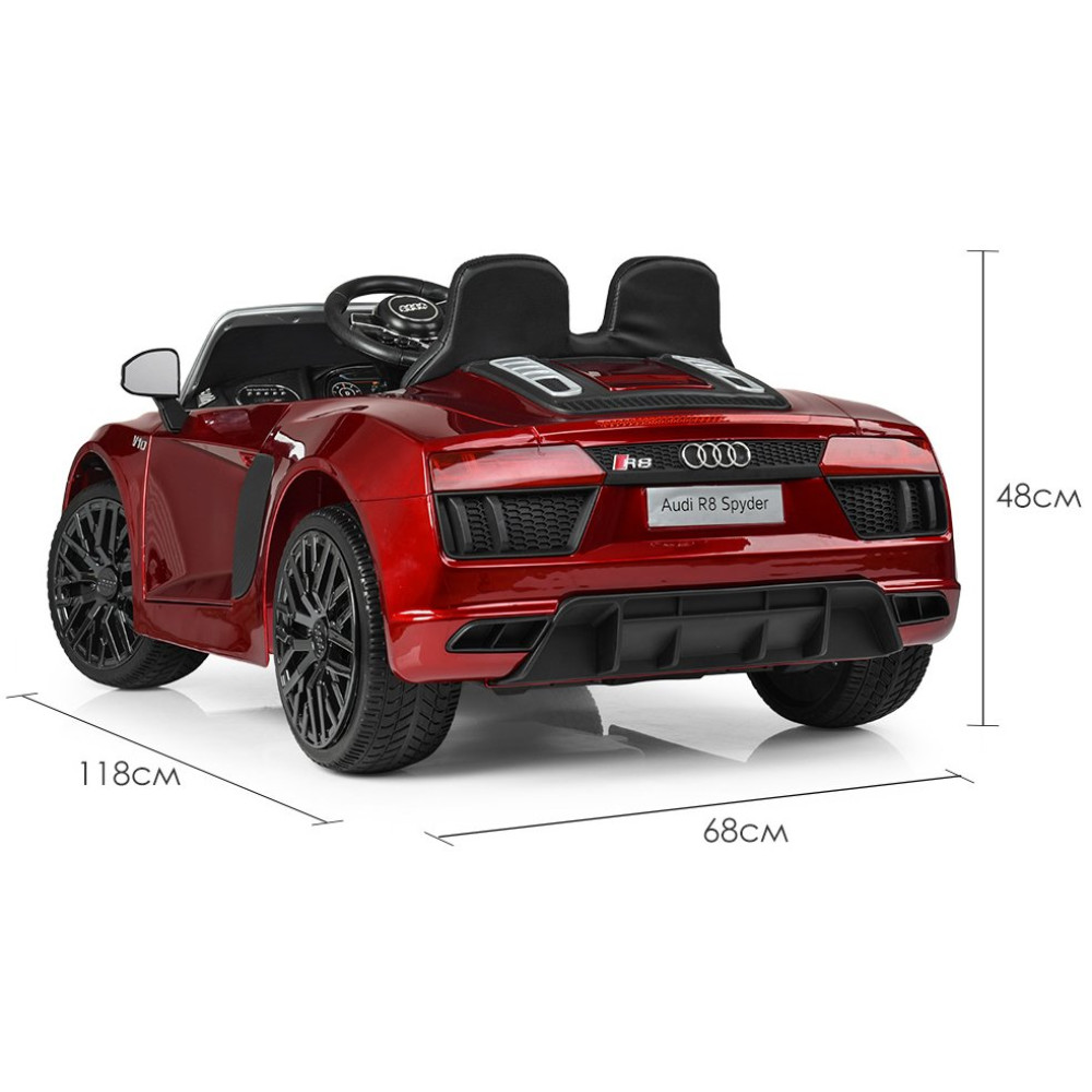 Дитячий електромобіль Audi M 3449 EBLRS-3 Червоний
