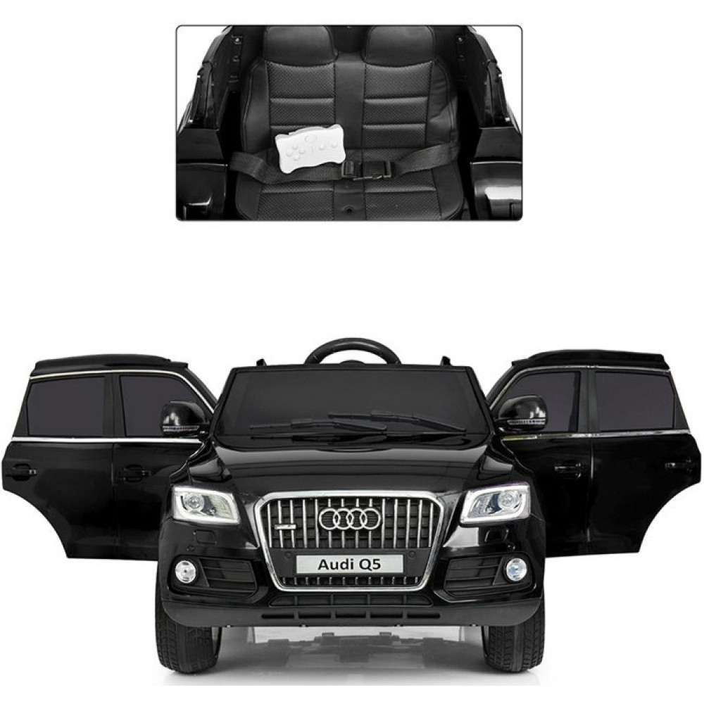 Дитячий електромобіль Audi Q5 M 3448 EBLR-2 Чорний Дитячий електромобіль Audi Q5 M 3448 EBLR-2 Чорний