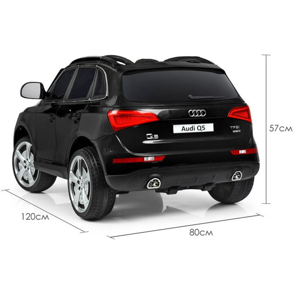Дитячий електромобіль Audi Q5 M 3448 EBLR-2 Чорний Дитячий електромобіль Audi Q5 M 3448 EBLR-2 Чорний