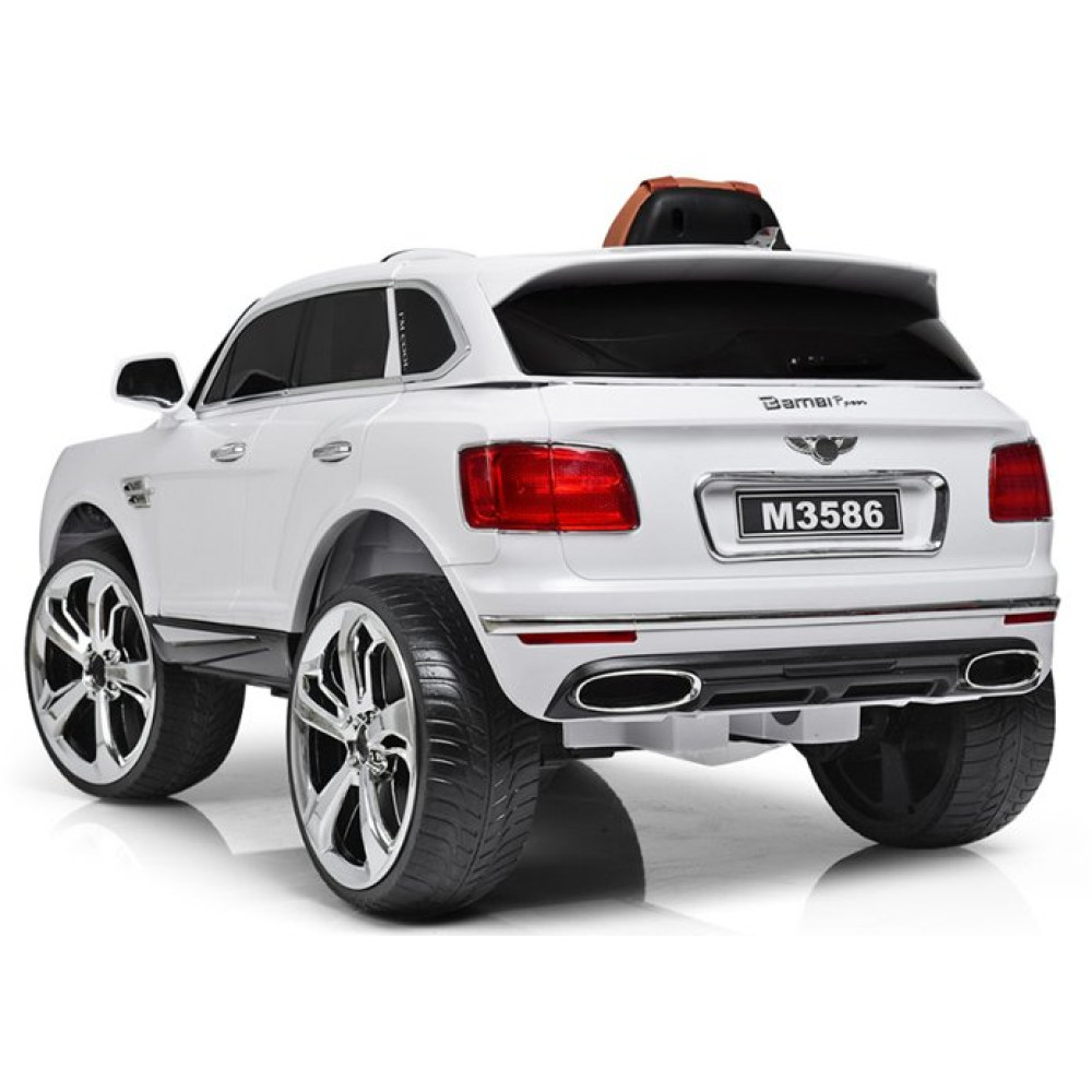 Дитячий електромобіль Bentley M 3586 EBLR-1 білий