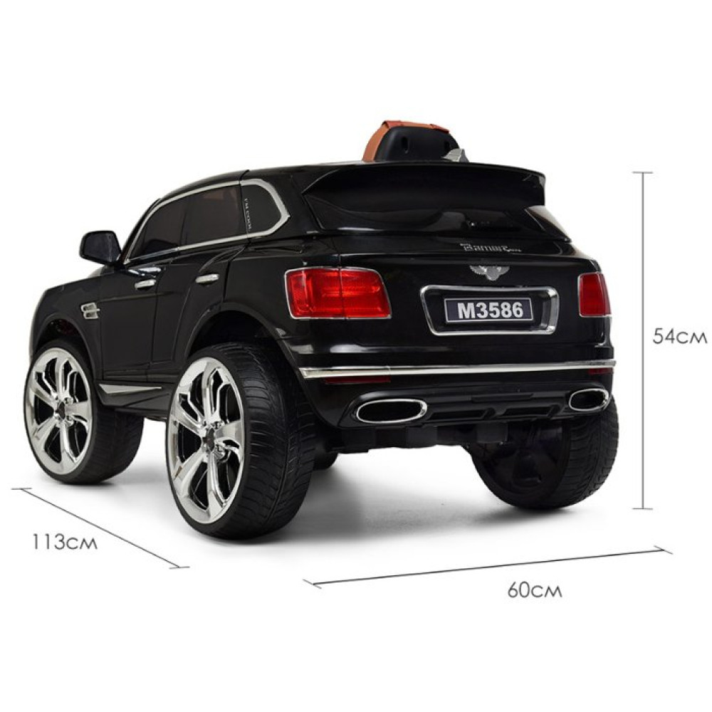 Дитячий електромобіль Bentley M 3586 EBLR-2 чорний