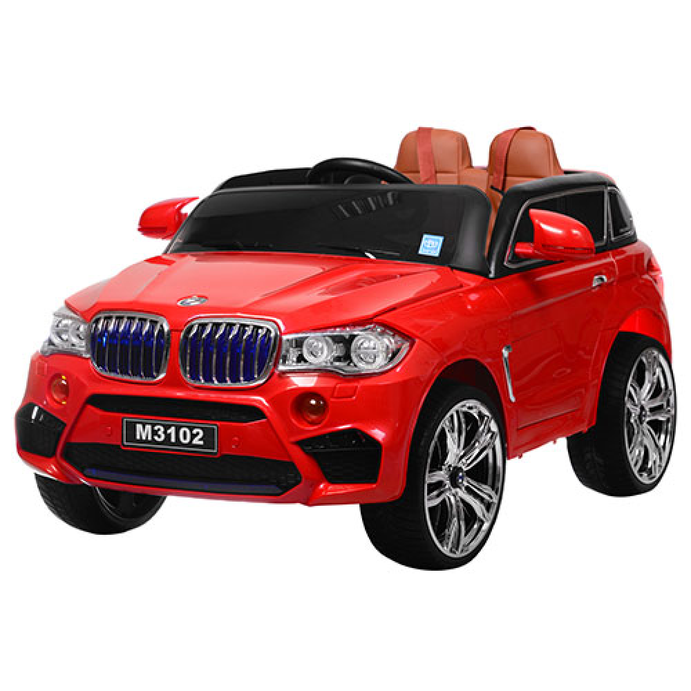 Дитячий електромобіль Джип BMW M 3102 (MP4) EBLR-3 червоний