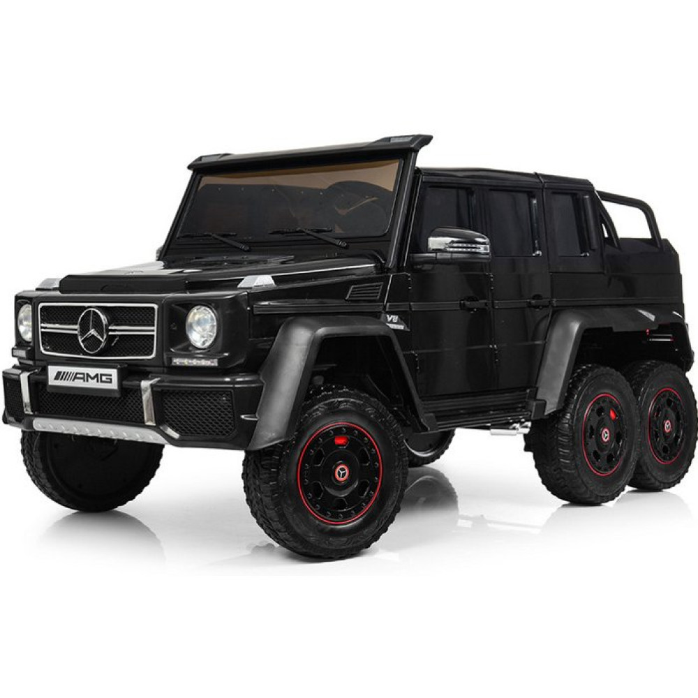 Детский электромобиль Джип Mercedes Biturbo M 3971 EBLR-2 черный