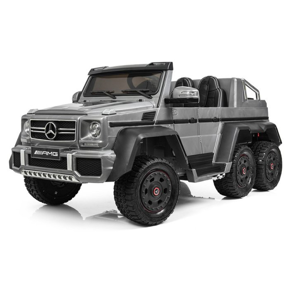 Дитячий електромобіль Джип Mercedes G63 M 3962 ABLR-11 сірий
