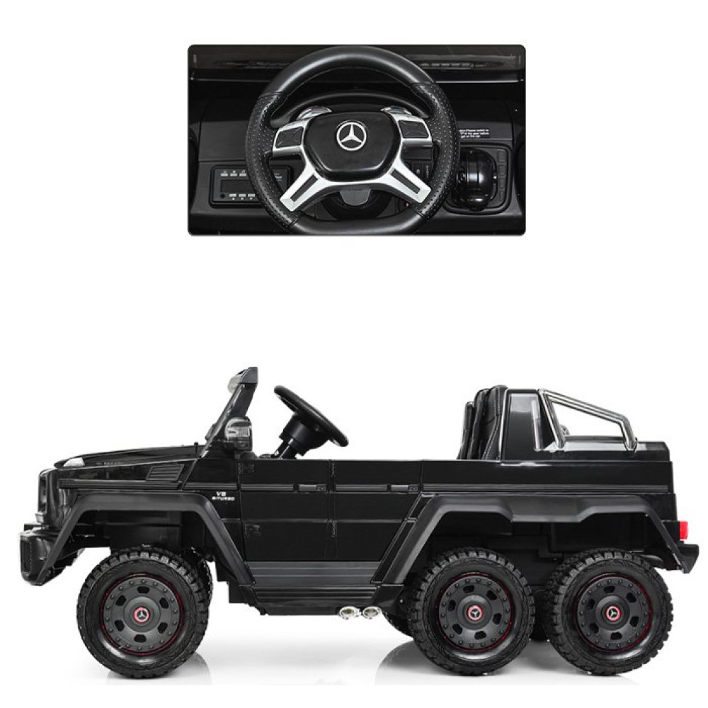 Детский электромобиль Джип Mercedes G63 M 3962 ABLR-2 черный