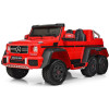 Дитячий електромобіль Джип Mercedes G63 M 3962 ABLR-3 червоний