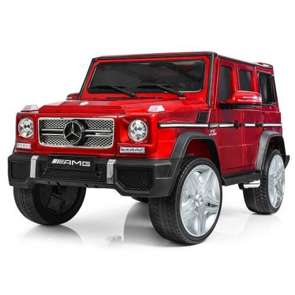 Дитячий електромобіль Джип Mercedes G65 AMG M 3567 EBLRS-3 червоний