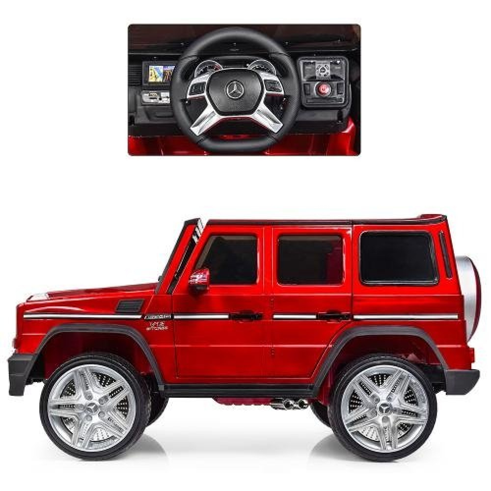 Дитячий електромобіль Джип Mercedes G65 AMG M 3567 EBLRS-3 червоний Дитячий електромобіль Джип Mercedes G65 AMG M 3567 EBLRS-3 червоний