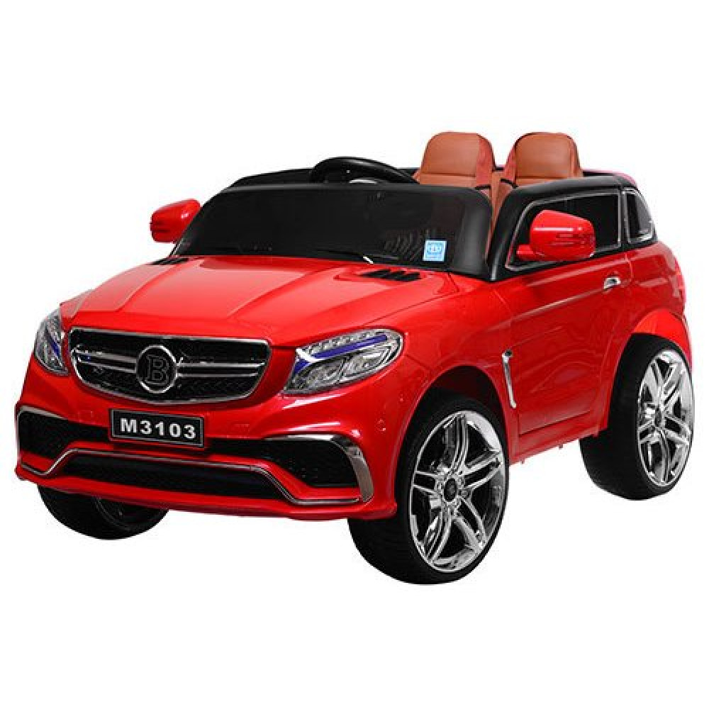 Детский электромобиль Джип Mercedes M 3103 (MP4) EBLR-3 красный