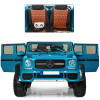 Дитячий електромобіль Джип Mercedes M 4000 EBLR-4 синій
