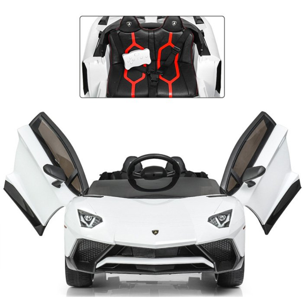 Дитячий електромобіль Lamborghini M 3903 EBLR-1 білий