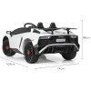 Дитячий електромобіль Lamborghini M 3903 EBLR-1 білий