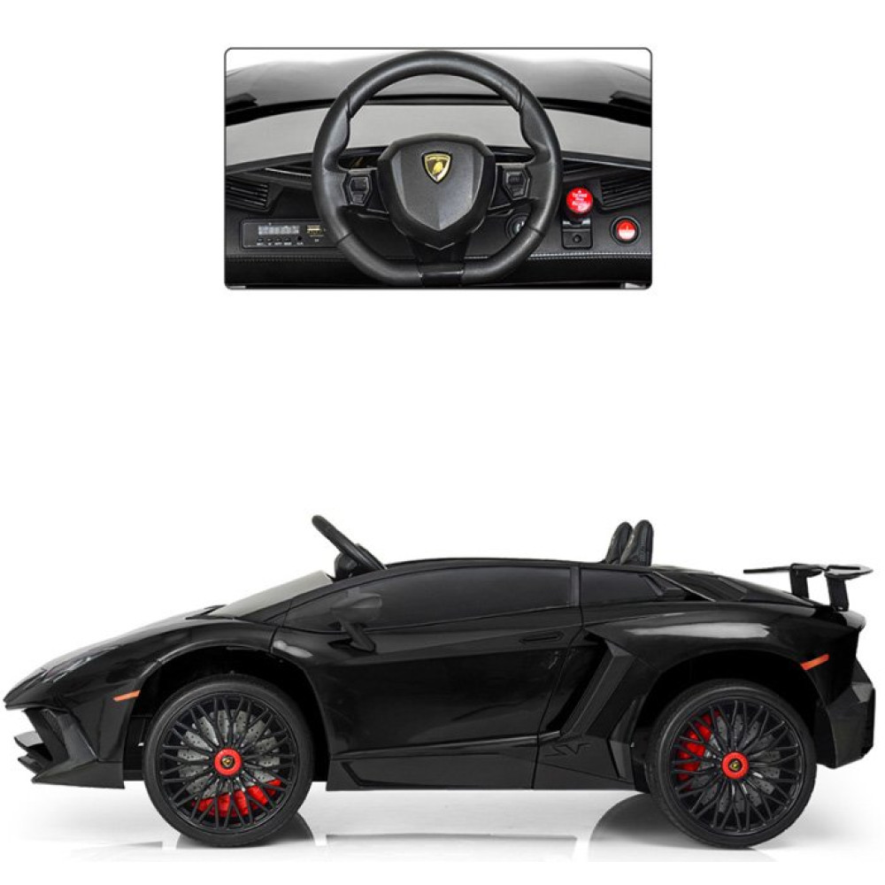 Дитячий електромобіль Lamborghini M 3903 EBLR-2 чорний