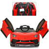 Дитячий електромобіль Lamborghini M 3903 EBLR-3 червоний