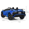 Дитячий електромобіль Lamborghini M 3903 EBLR-4 синій