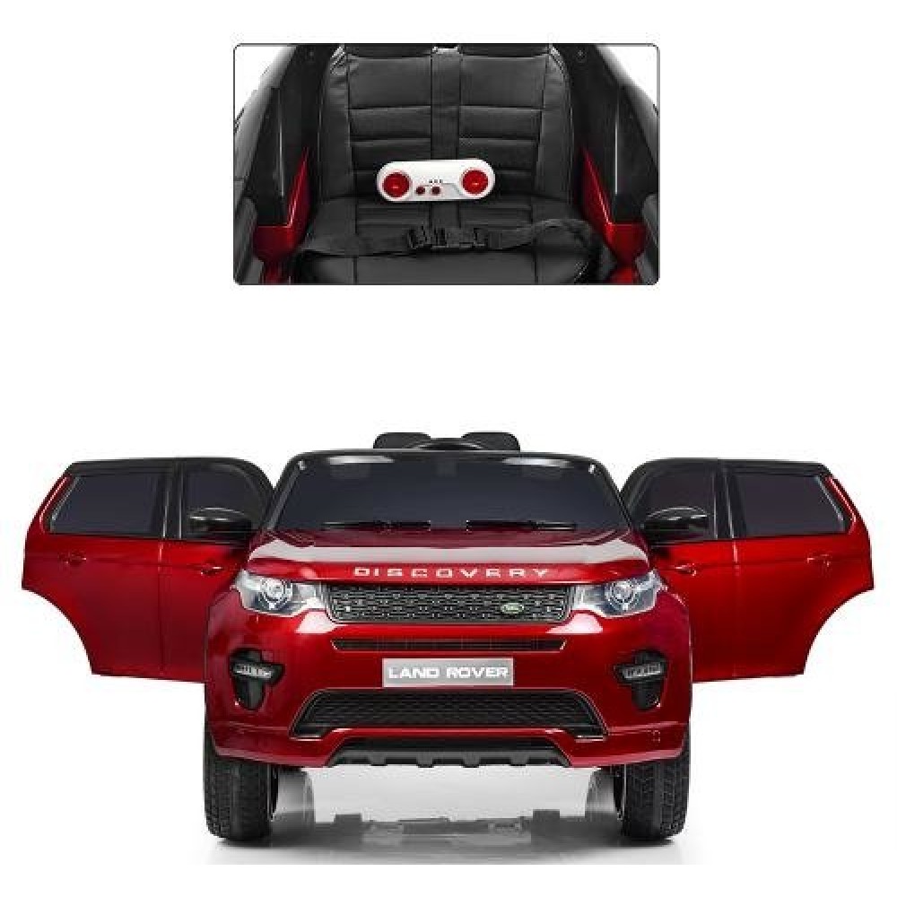 Дитячий електромобіль Land Rover M 3908 EBLRS-3 червоний