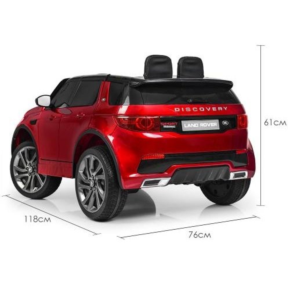 Дитячий електромобіль Land Rover M 3908 EBLRS-3 червоний
