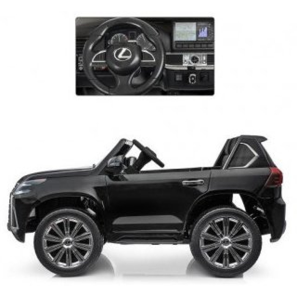 Дитячий електромобіль Lexus M 3906 EBLR-2 чорний